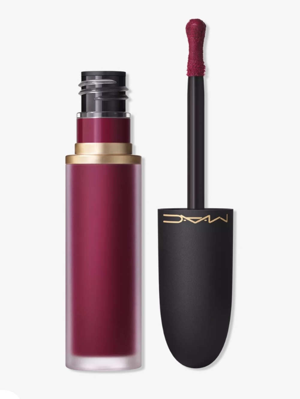 BNIB Mac powder, kiss, lipstick in shade, burning love